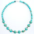 Turquoise Composite and Silver Necklace - The Nomads Tent